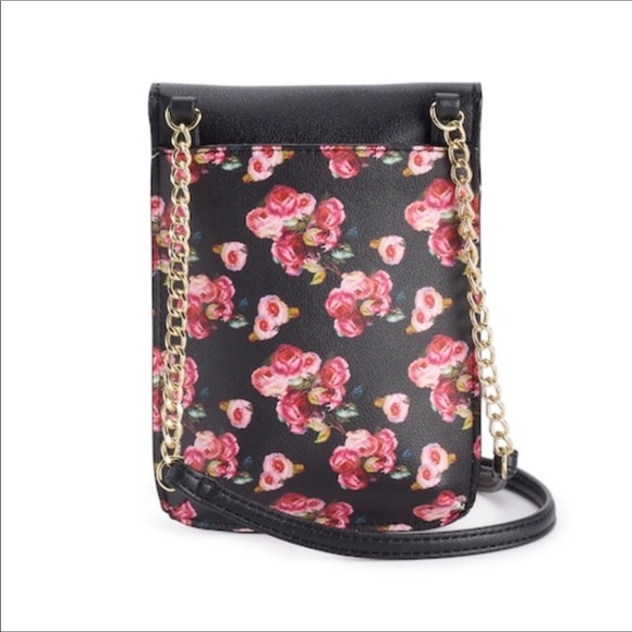 Juicy Couture Cellie Mini Crossbody floral purse - Picture 5 of 6